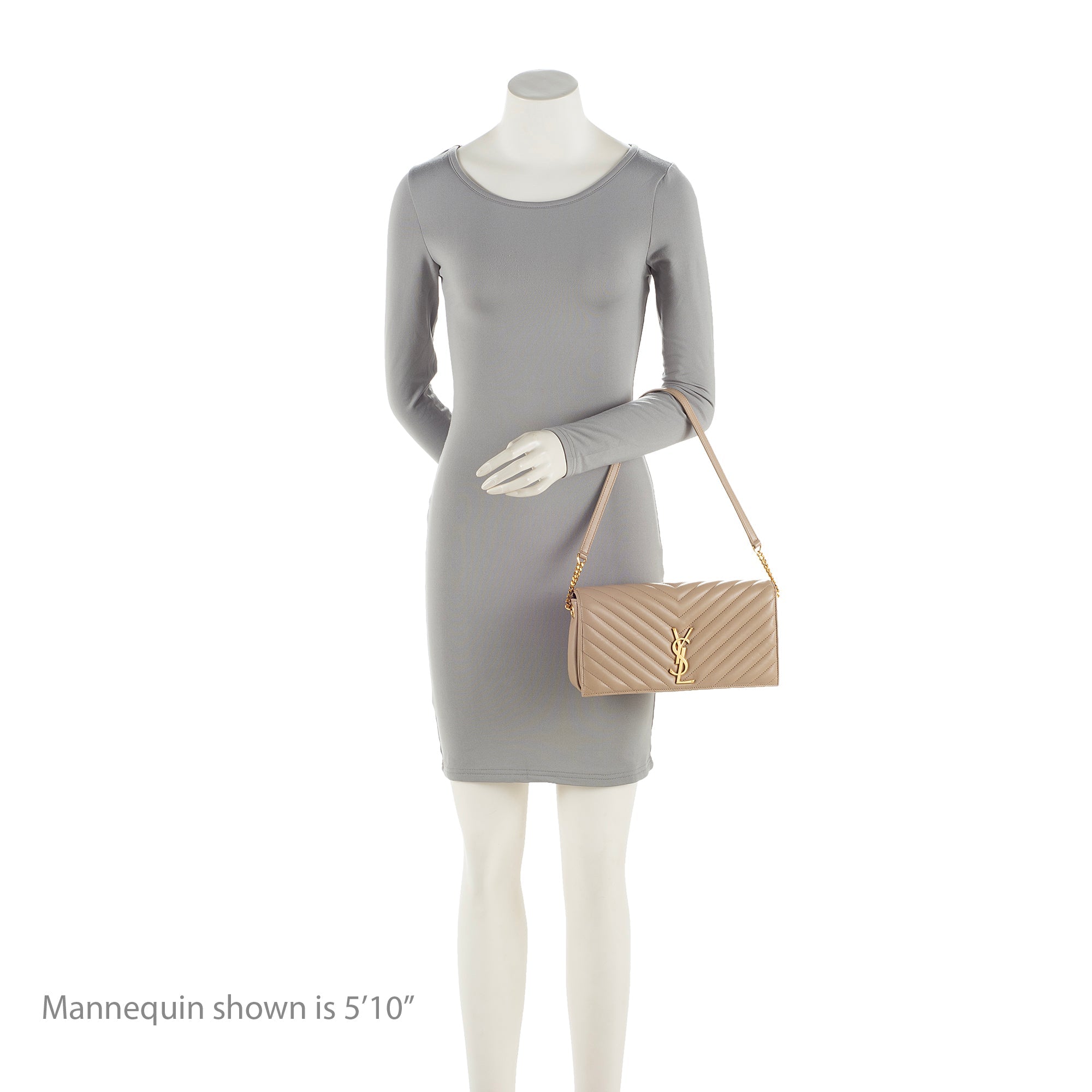 Saint Laurent Matelasse Lambskin Kate 99 Shoulder Bag (SHF-22633)