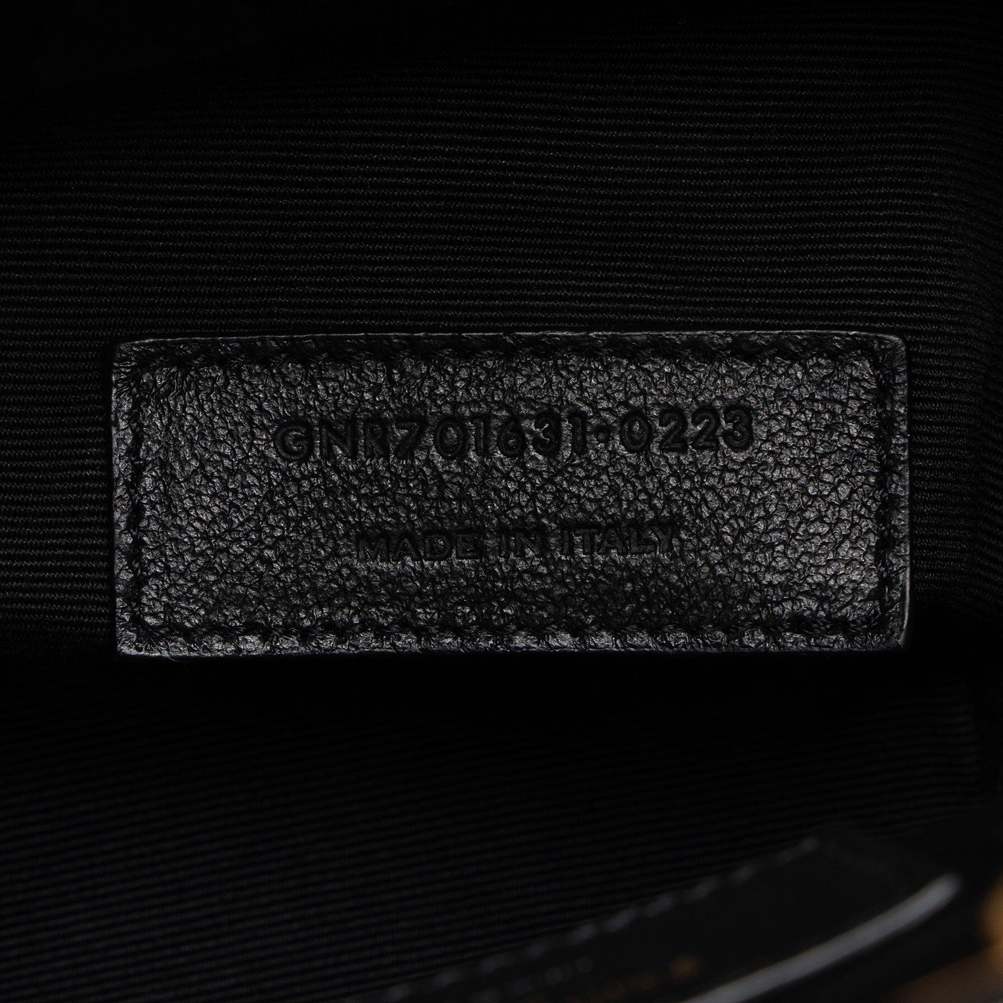 Saint Laurent Matelasse Lambskin Monogram Joe Nano Bucket Bag