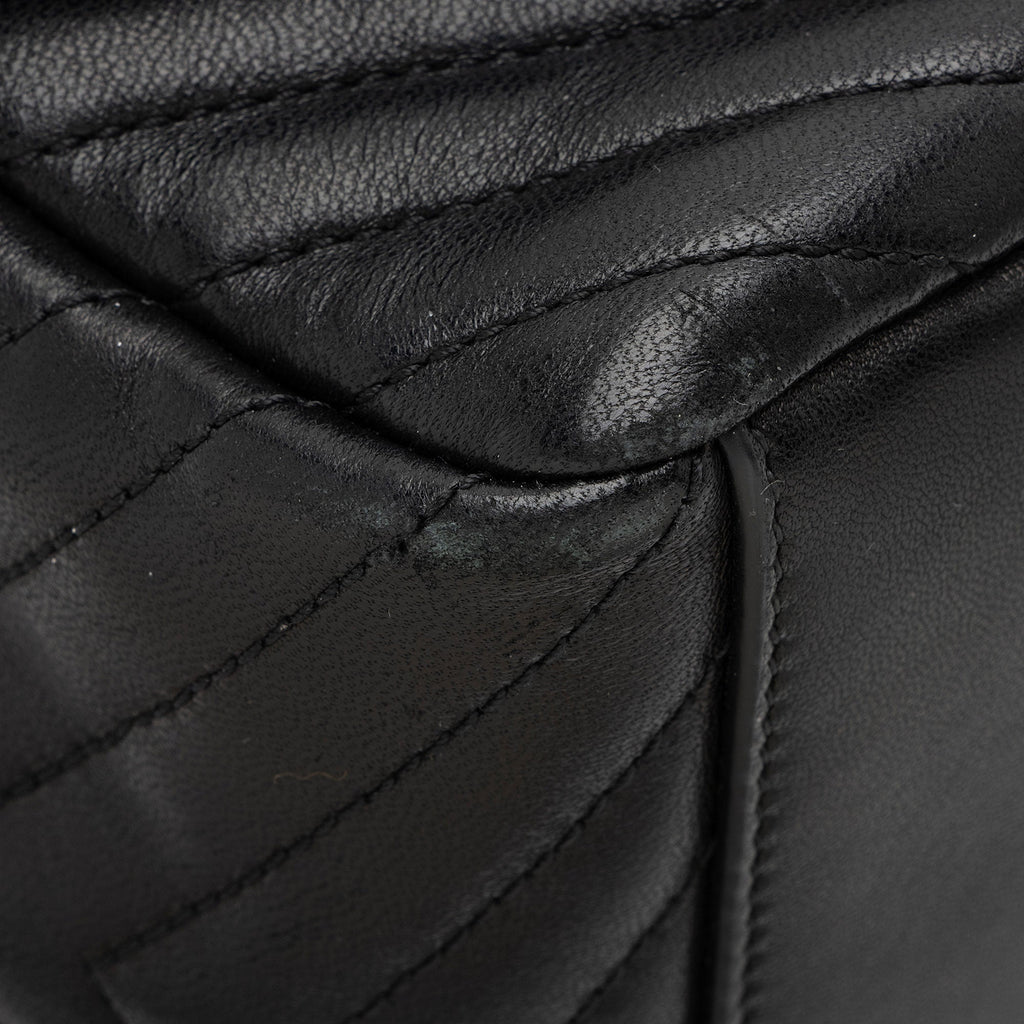 Saint Laurent Matelasse Lambskin Monogram Joe Nano Bucket Bag