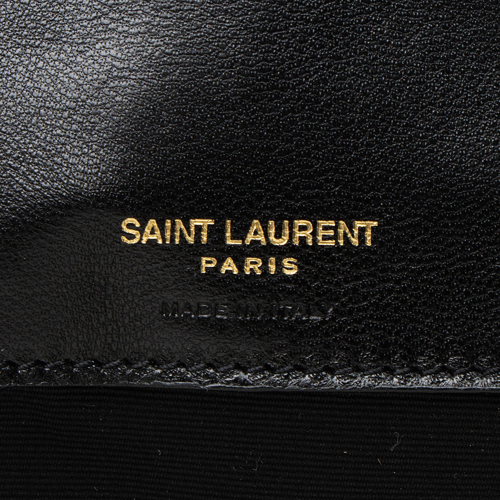 Saint Laurent Matelasse Lambskin Monogram LouLou Large NM Shoulder Bag