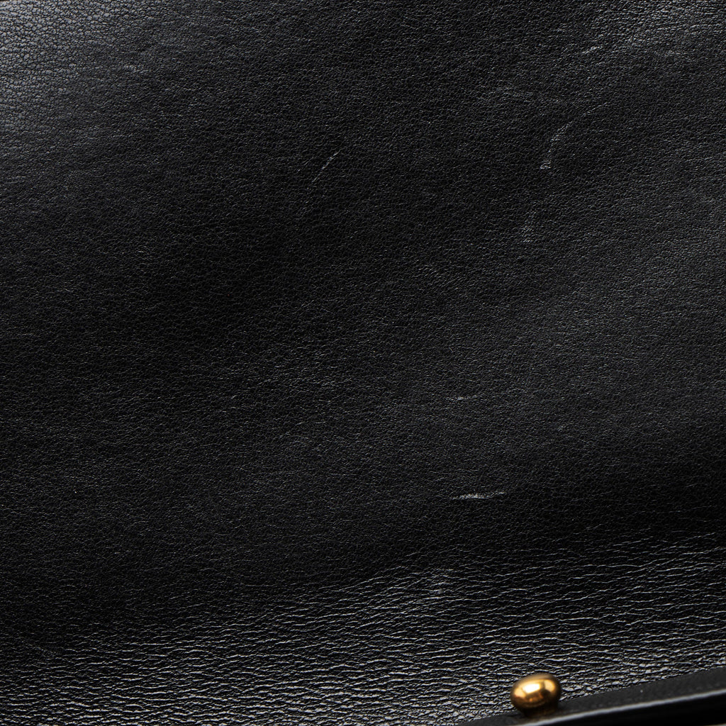 Saint Laurent Matelasse Lambskin Monogram Sulpice Chain Wallet
