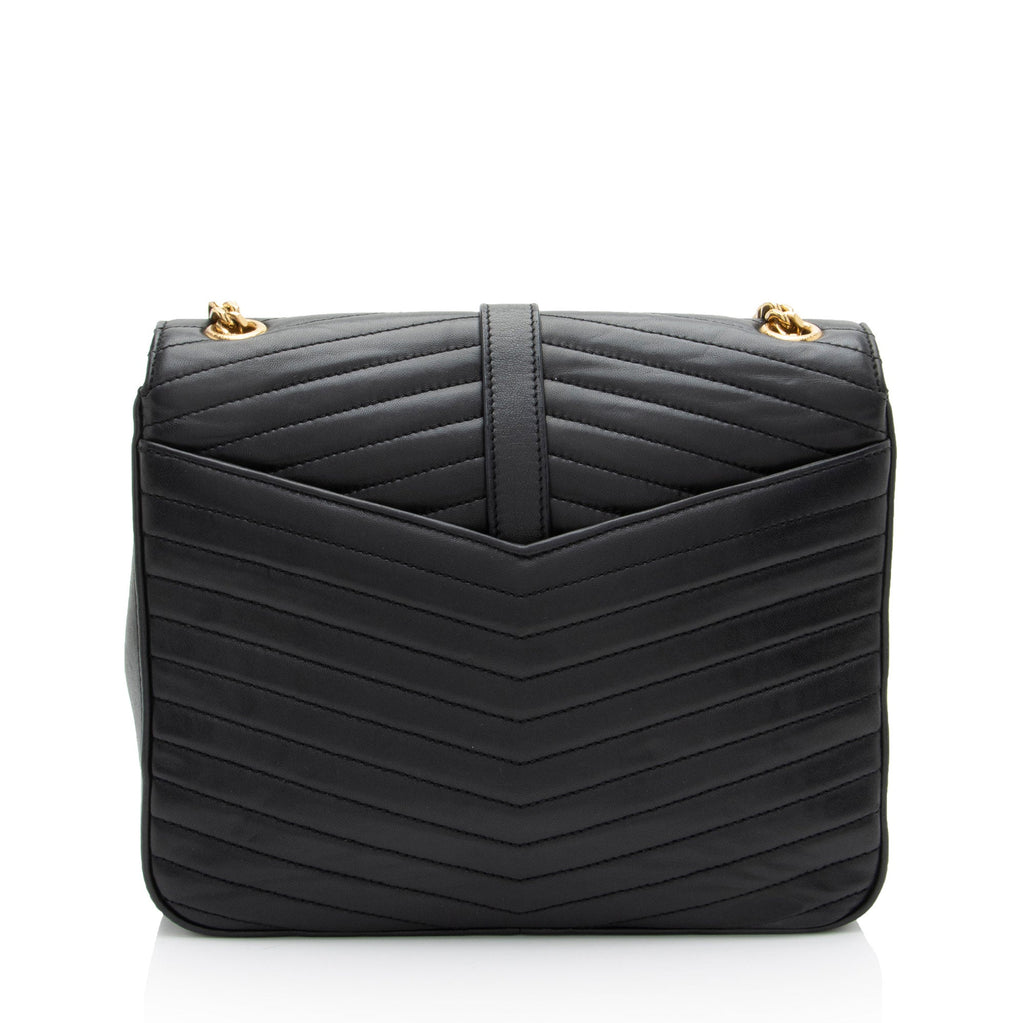 Saint Laurent Matelasse Lambskin Monogram Sulpice Medium Shoulder Bag