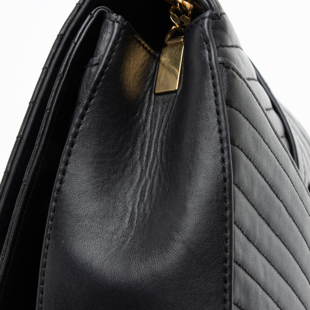 Saint Laurent Matelasse Lambskin Monogram Sulpice Medium Shoulder Bag