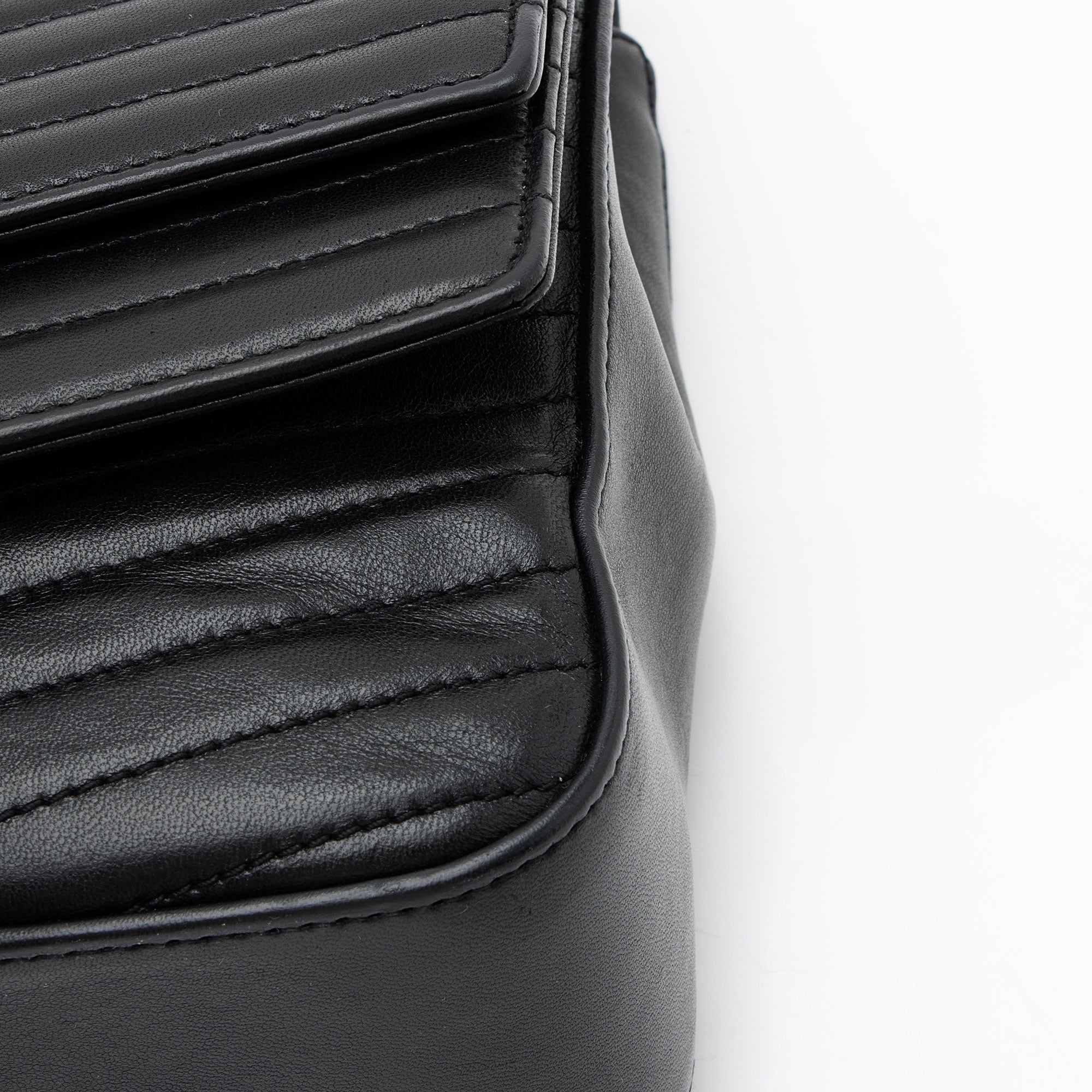 Saint Laurent Matelasse Lambskin Monogram Sulpice Medium Shoulder Bag