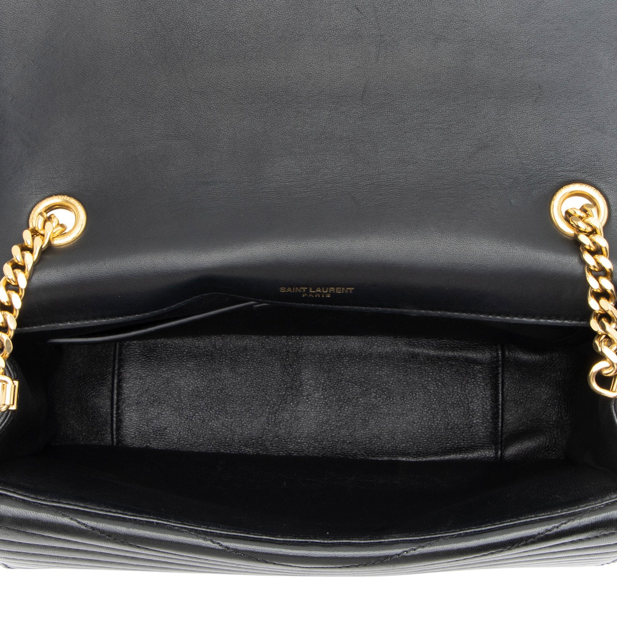 Saint Laurent Matelasse Lambskin Monogram Sulpice Medium Shoulder Bag