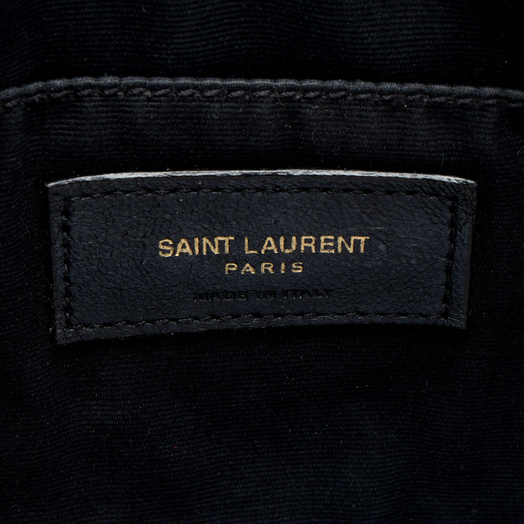 Saint Laurent Matelasse Calfskin Monogram Lou Camera Bag