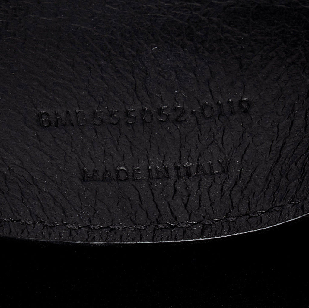 Saint Laurent Matelasse Patent Lambskin Monogram Vicky Camera Bag
