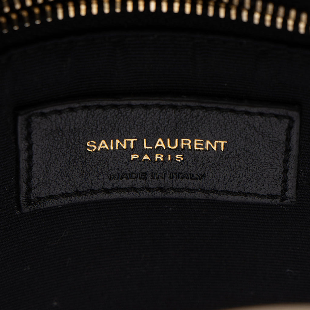 Saint Laurent Metallic Matelasse Lambskin Monogram Joe Backpack