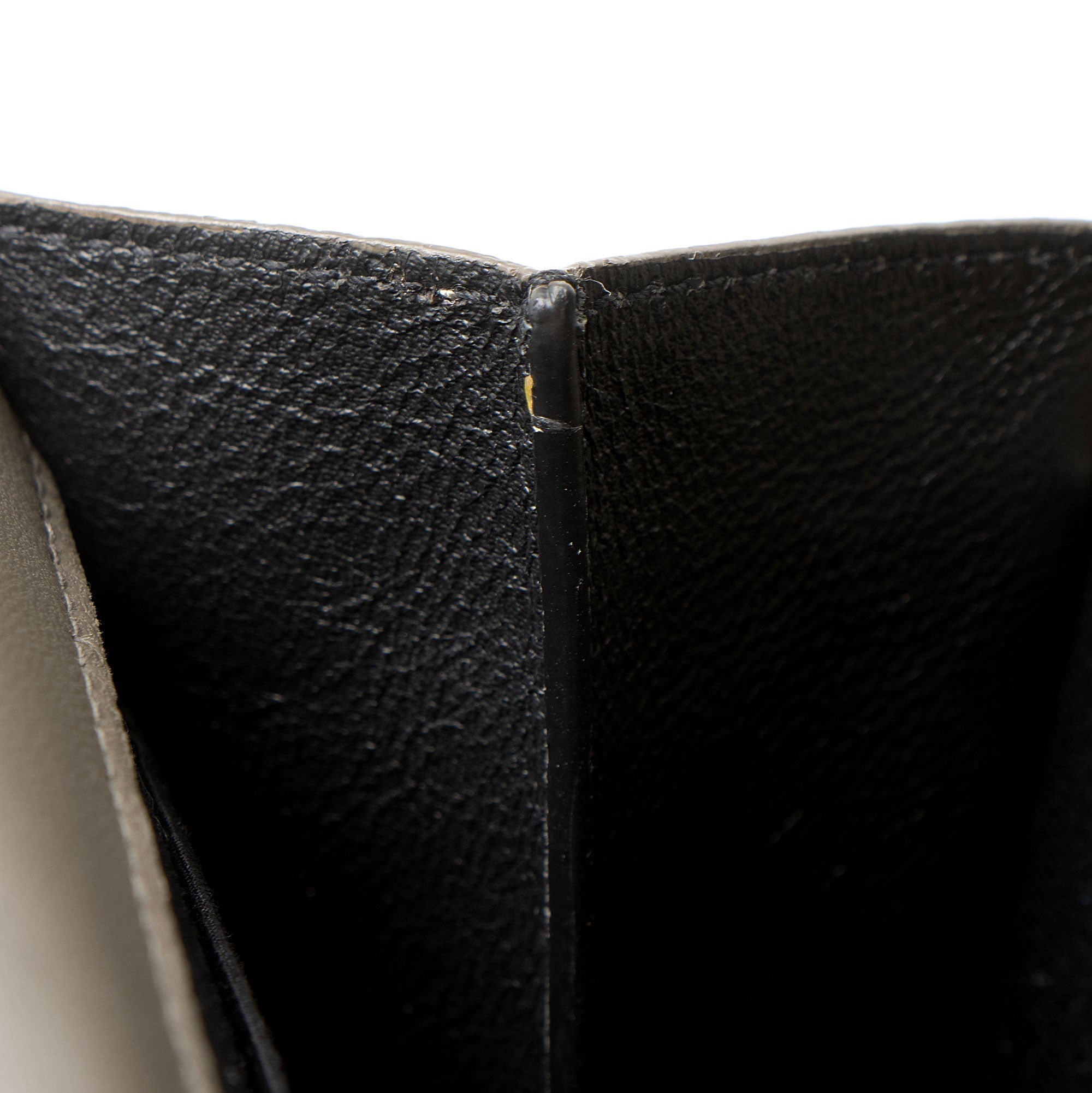 Saint Laurent Metallic Mixed Matelasse Grain de Poudre Monogram Envelope Pouch