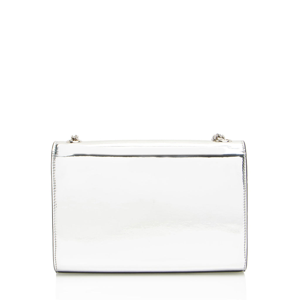 Saint Laurent Metallic Patent Leather Kate Small Shoulder Bag (SHF-JmBS7h)