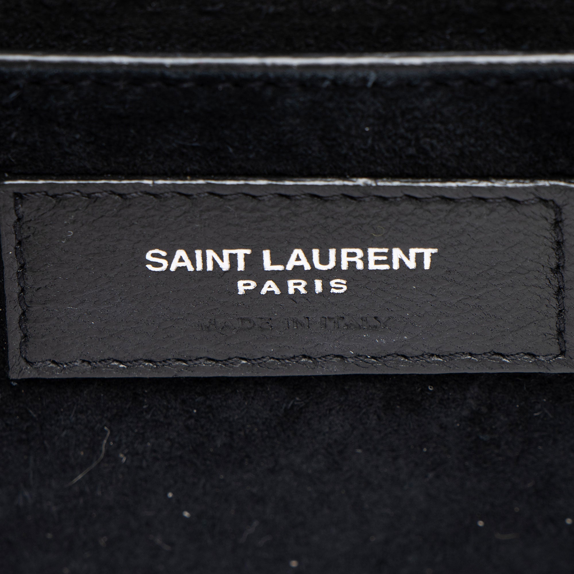 Saint Laurent Metallic Patent Leather Kate Small Shoulder Bag (SHF-JmBS7h)