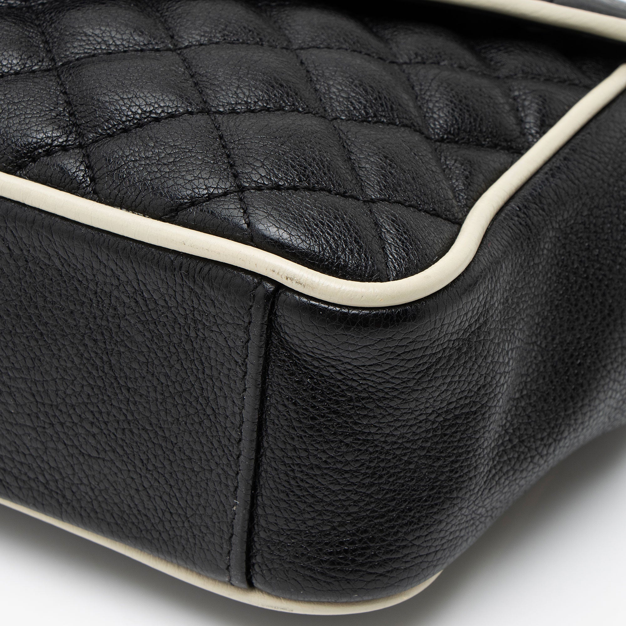 Saint Laurent Mixed Matelasse Calfskin Monogram Soft Medium Shoulder Bag