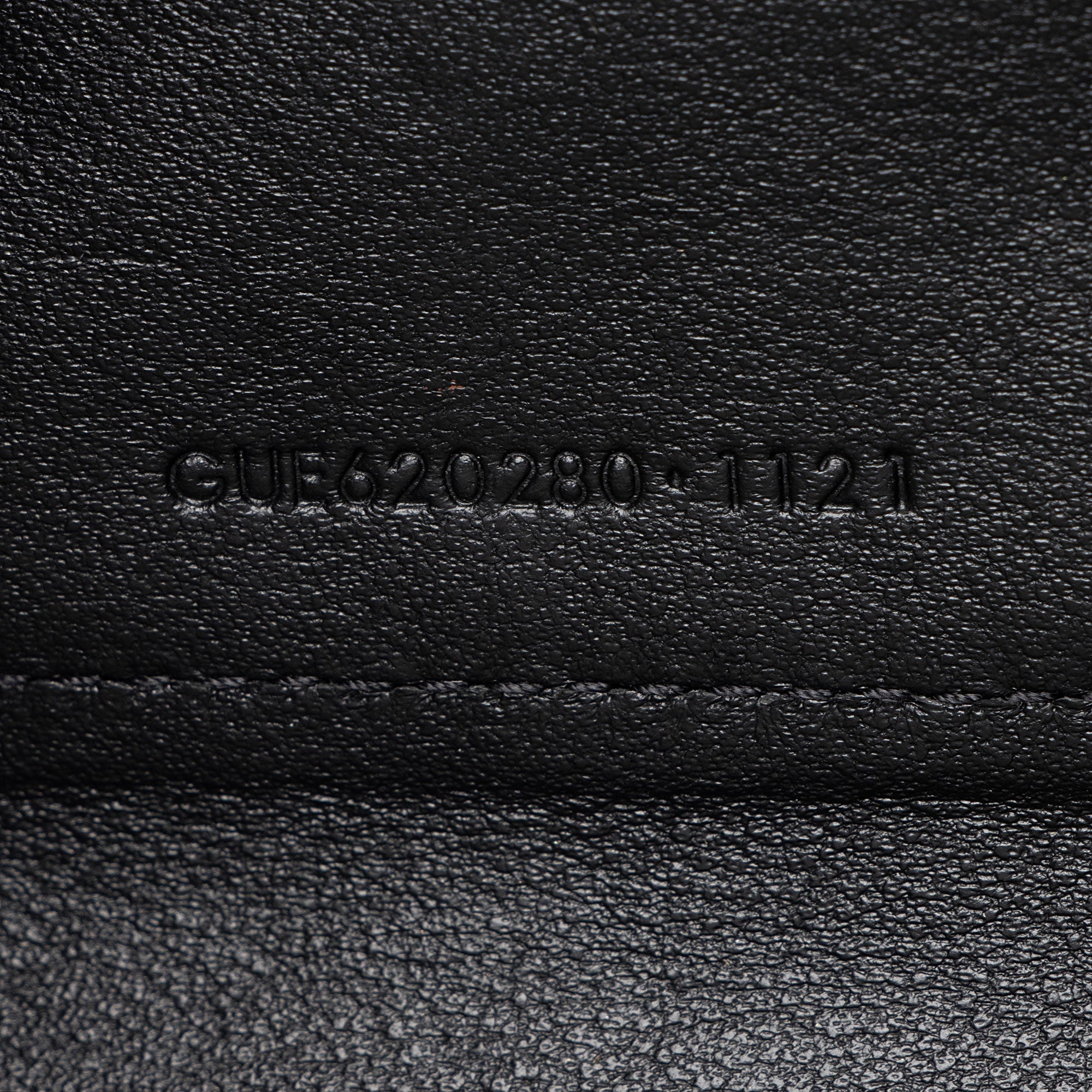 Saint Laurent Mixed Matelasse Grain de Poudre Monogram Chain Wallet