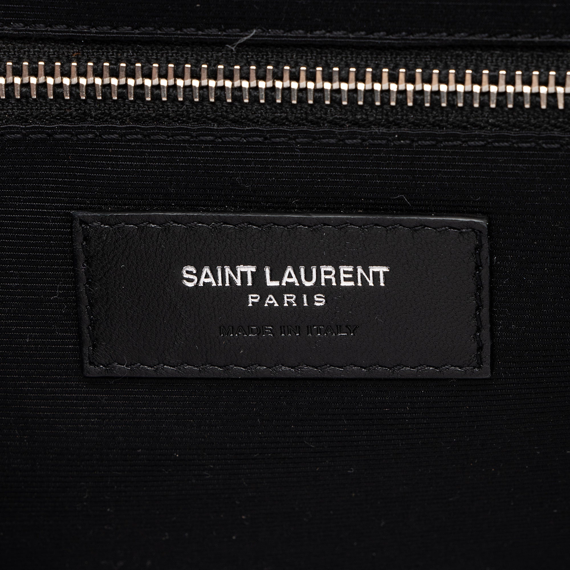 Saint Laurent Mixed Matelasse Grain de Poudre Monogram Large Shoulder Bag