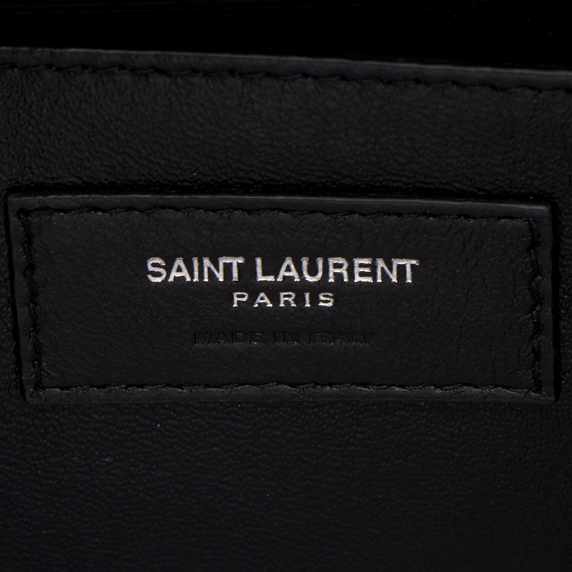 Saint Laurent Mixed Matelasse Grain de Poudre Monogram Medium Shoulder Bag