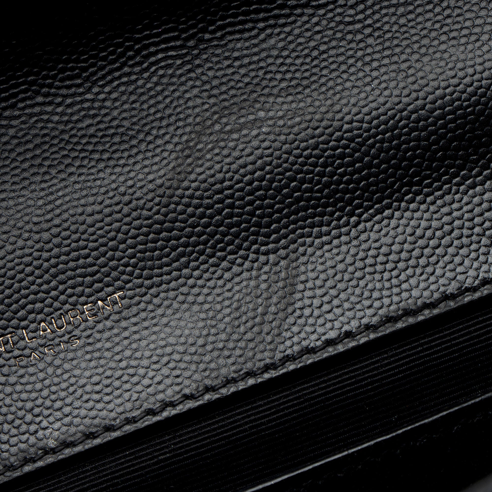 Saint Laurent Mixed Matelasse Grain de Poudre Monogram Medium Shoulder Bag