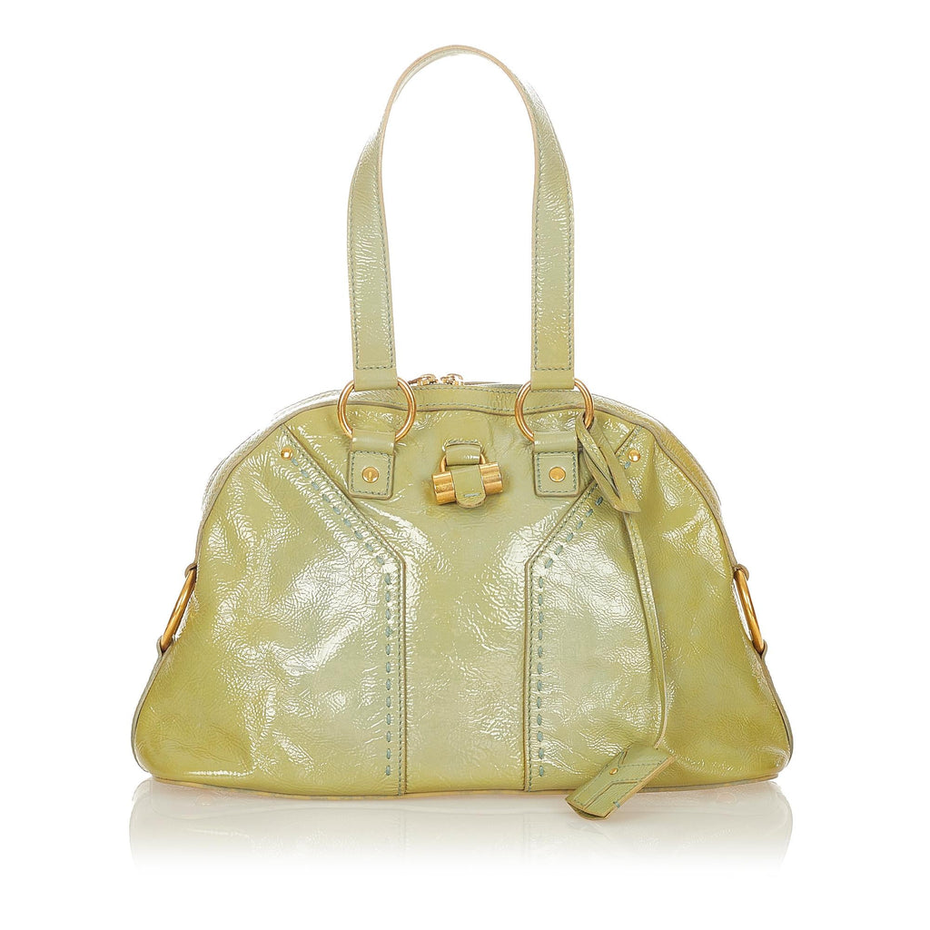 Saint Laurent Muse Patent Leather Handbag (SHG-24132)
