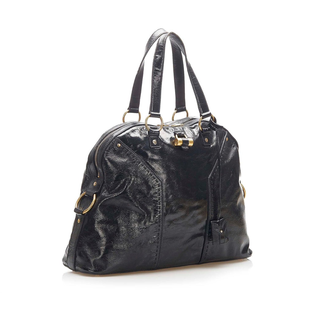 Saint Laurent Muse Patent Leather Shoulder Bag (SHG-22313)