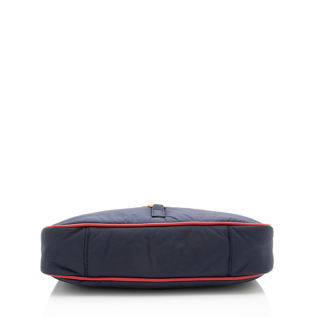 Saint Laurent Nylon Le 5 A 7 Shoulder Bag