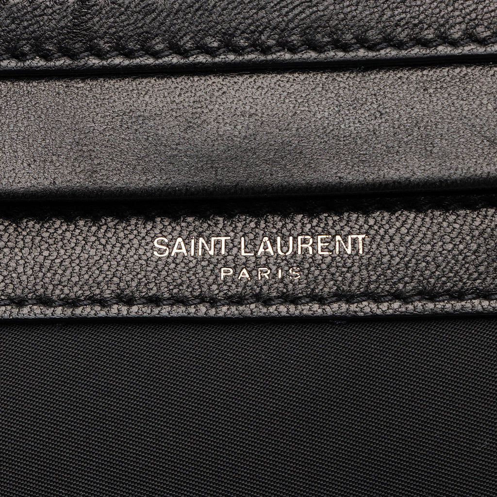 Saint Laurent Nylon Leather Camp Camera Bag