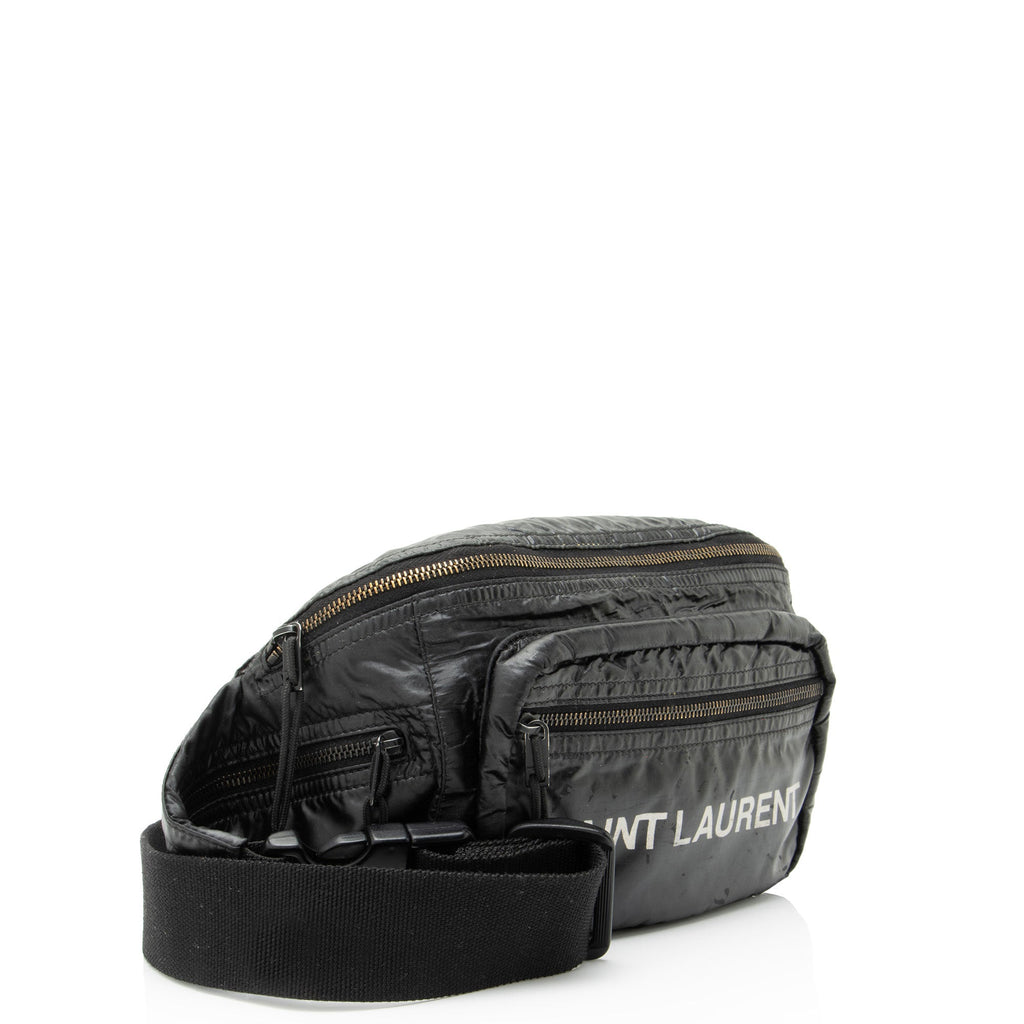 Saint Laurent Nylon Logo Nuxx Belt Bag