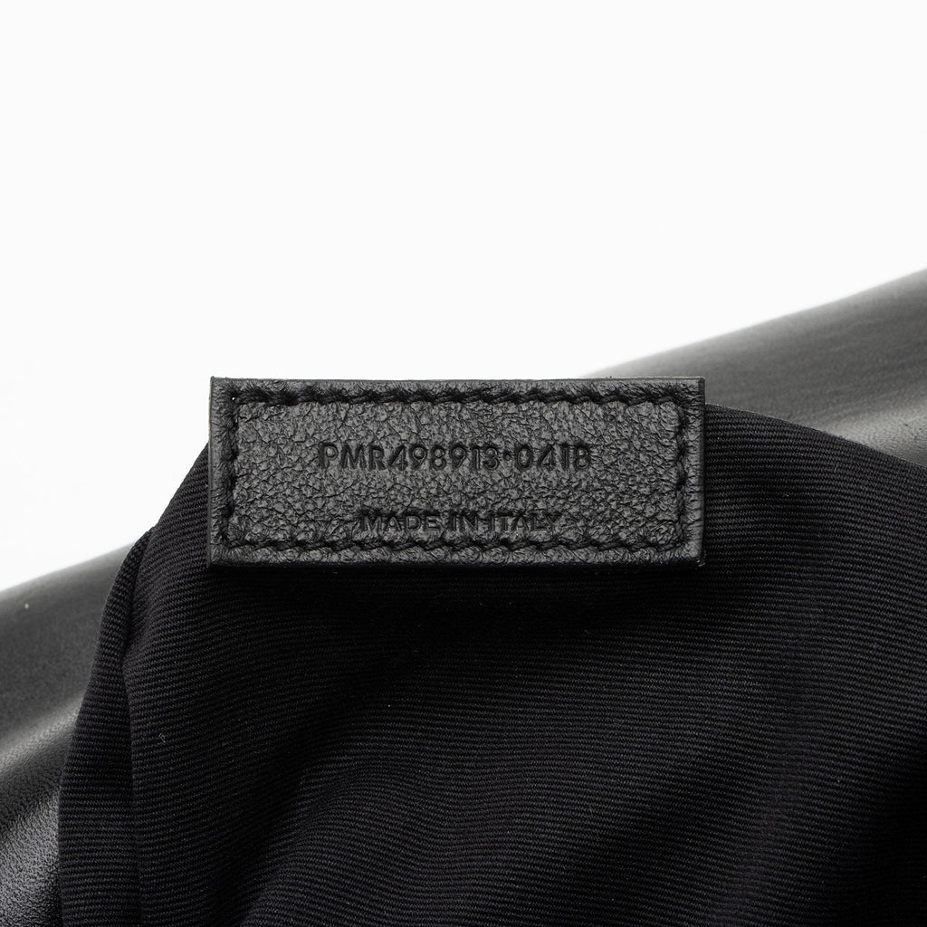 Saint Laurent Patent Croc Embossed Leather Monogram Niki Medium Shoulder Bag (SHF-zhfiM7)