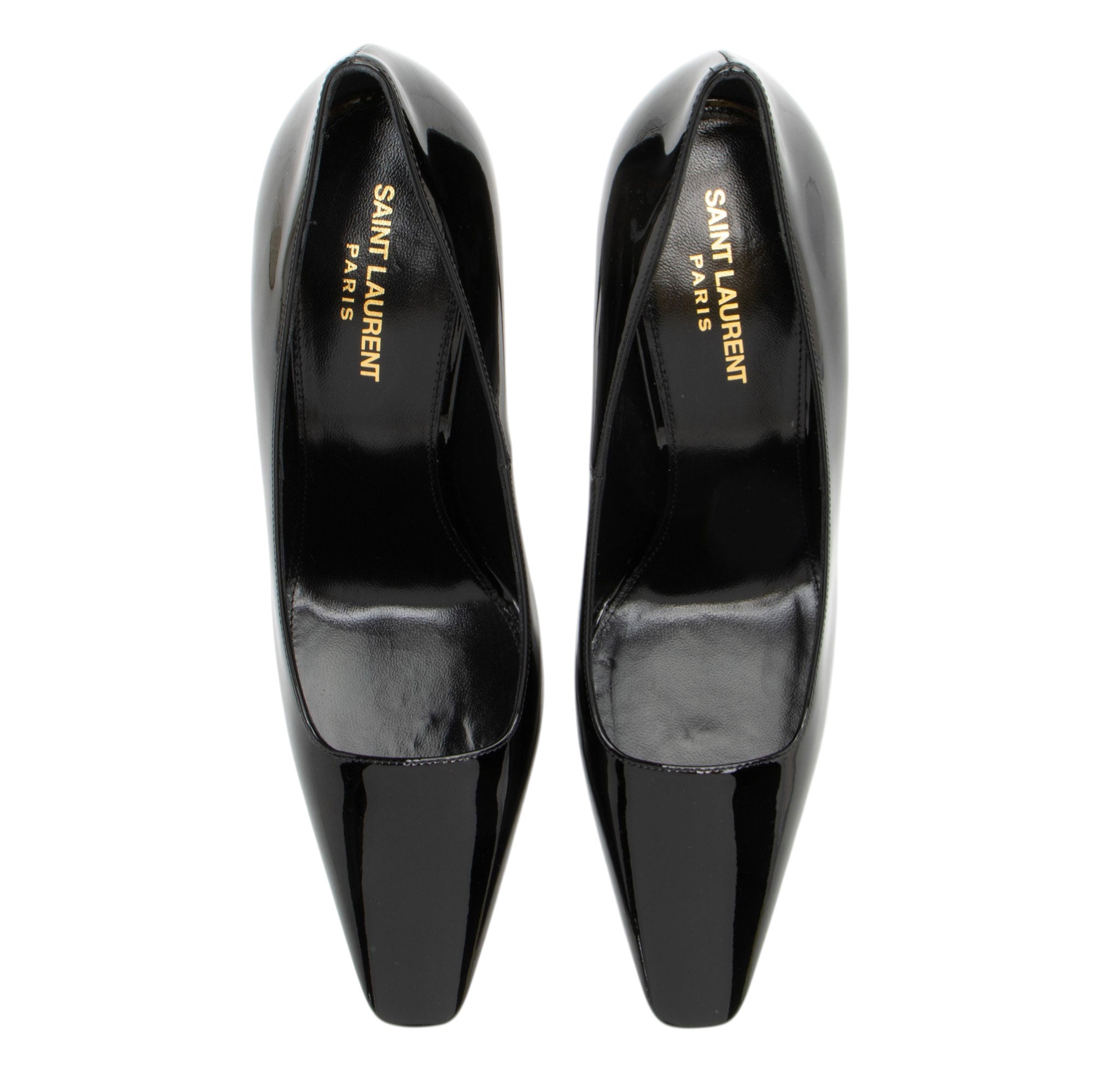 Saint Laurent Patent Leather Blade Pumps - Size 10.5 / 40.5