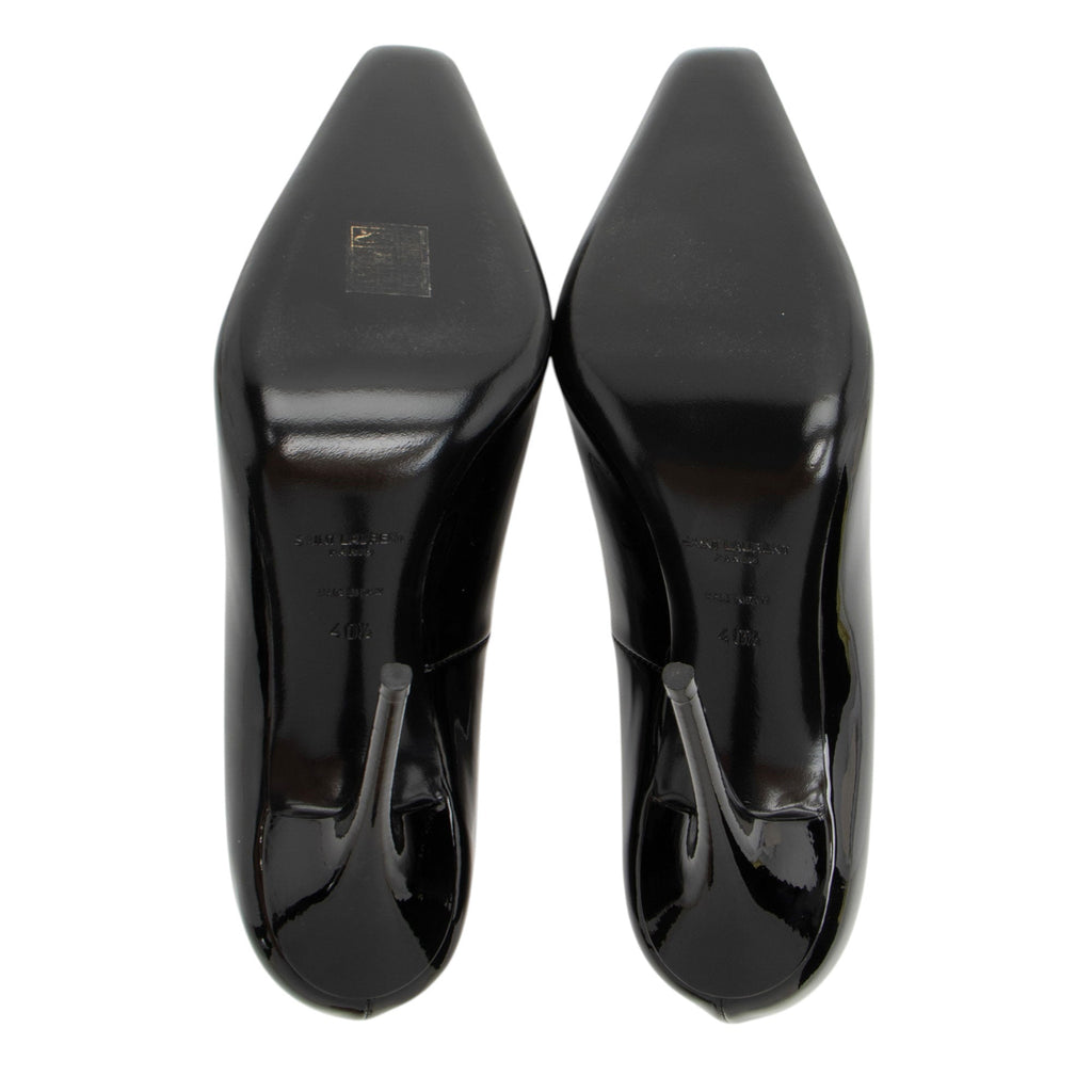 Saint Laurent Patent Leather Blade Pumps - Size 10.5 / 40.5