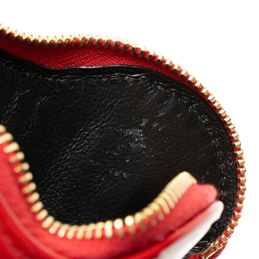 Saint Laurent Patent Leather Love Heart Belt Bag