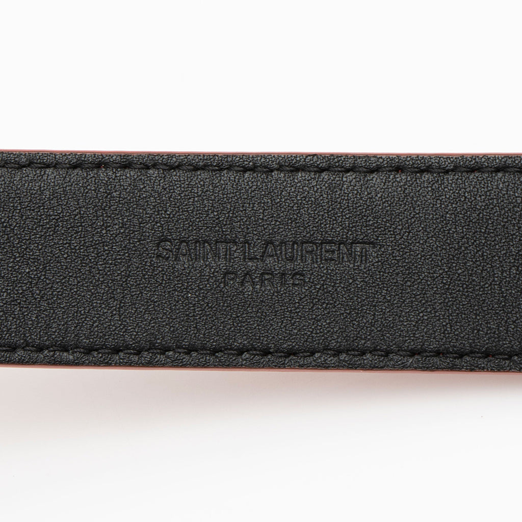 Saint Laurent Patent Leather Love Heart Belt Bag