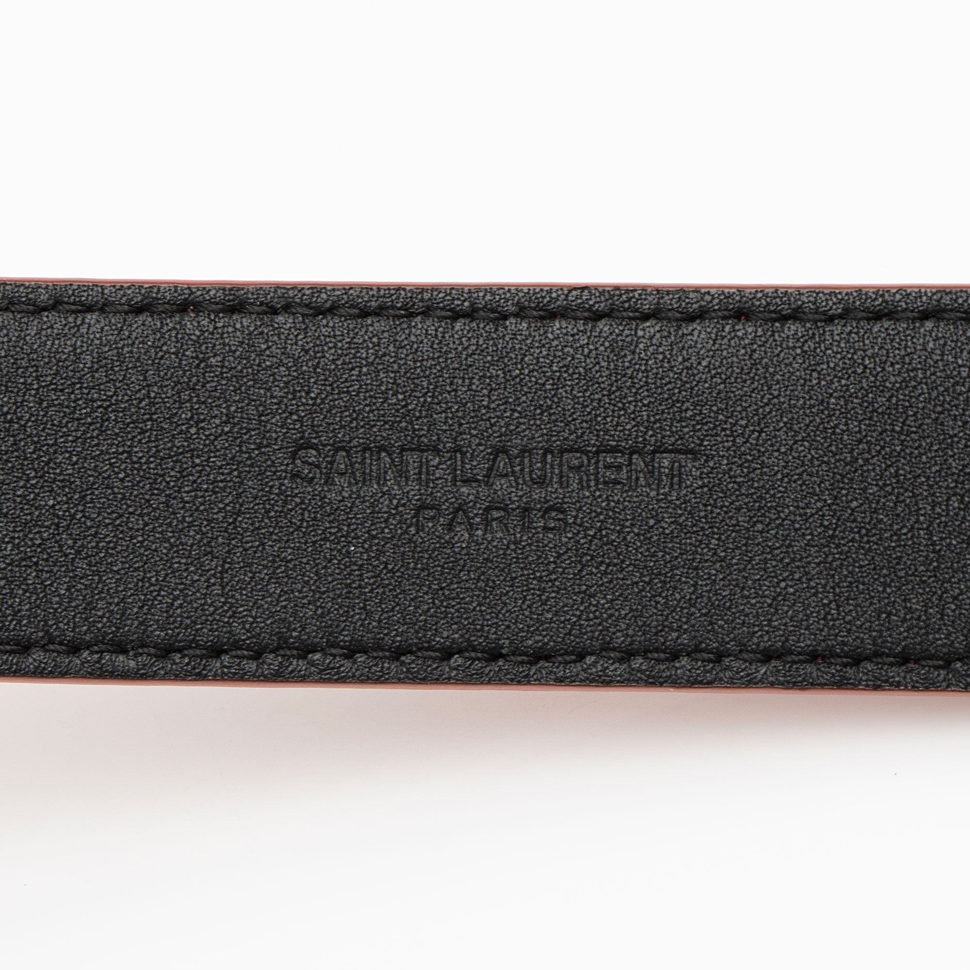 Saint Laurent Patent Leather Love Heart Belt Bag