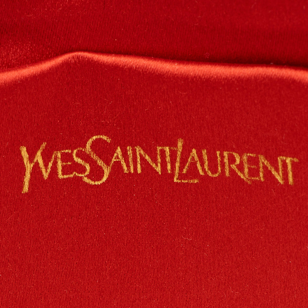 Saint Laurent Patent Leather Monogram Kate Clutch