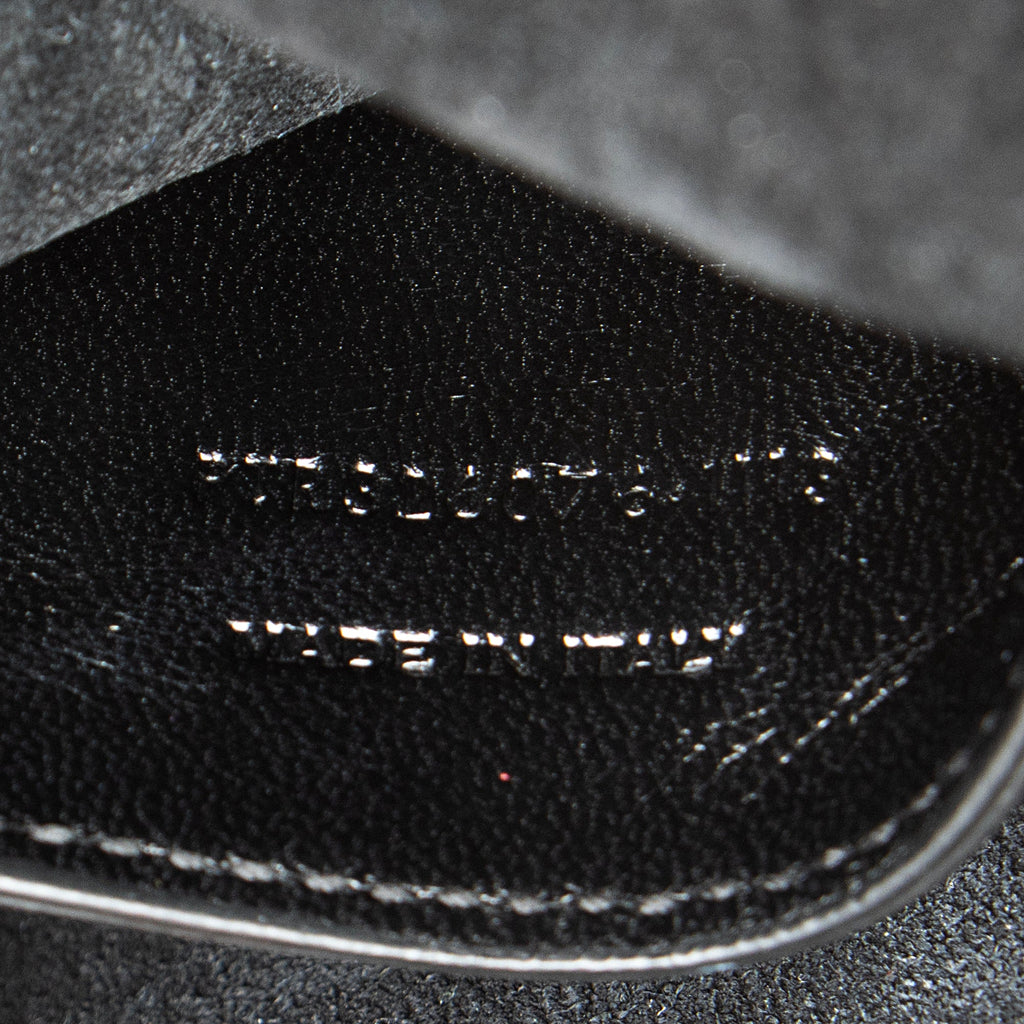 Saint Laurent Patent Leather Monogram Kate Tassel Mini Shoulder Bag
