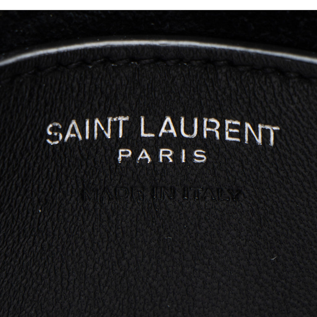 Saint Laurent Patent Leather Monogram Le 5 A 7 Vertical Mini Crossbodyy