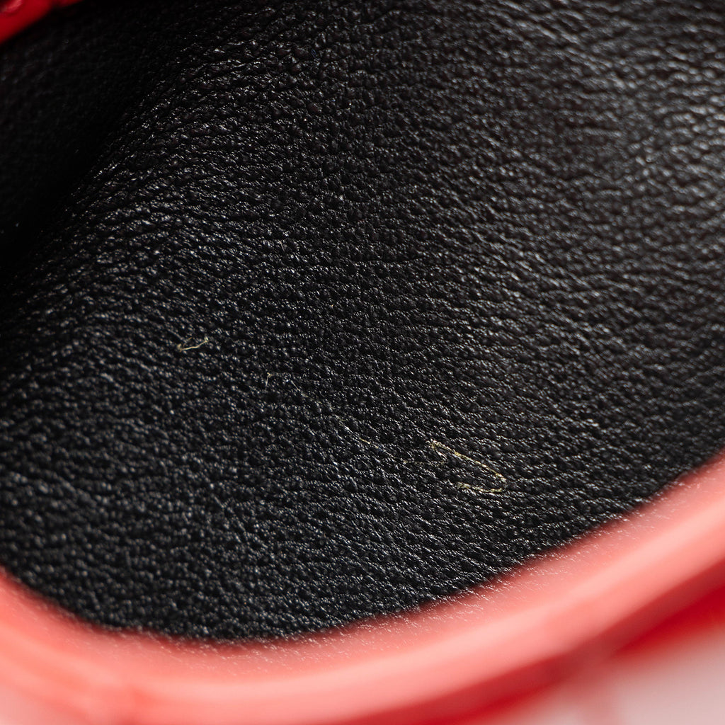 Saint Laurent Patent Leather Monogram Vicky Small Shoulder Bag