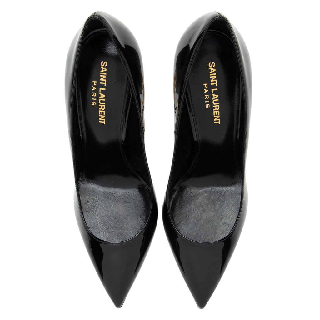 Saint Laurent Patent Leather Opyum Pumps - Size 8 / 38 (SHF-qaMykl)