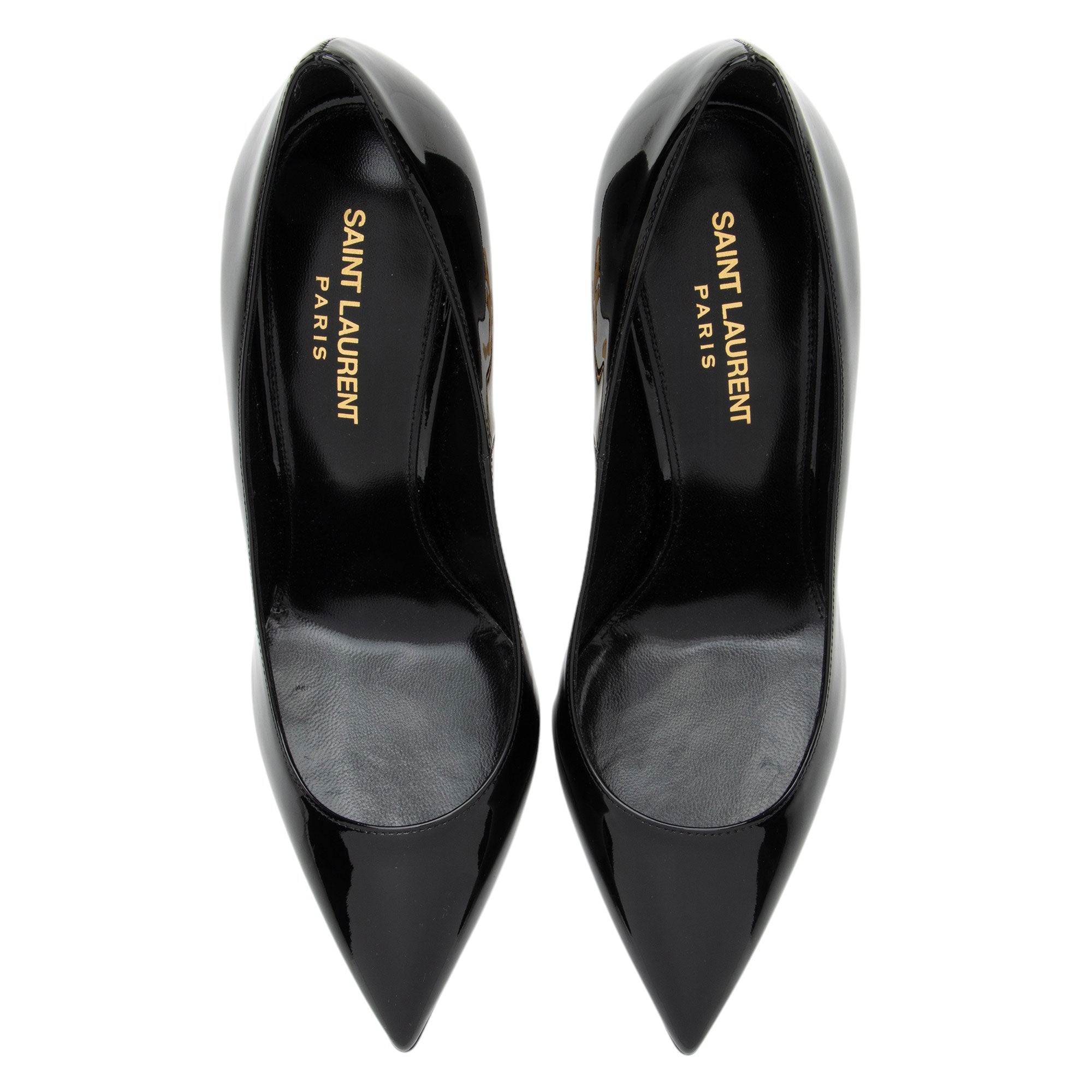 Saint Laurent Patent Leather Opyum Pumps - Size 8 / 38 (SHF-qaMykl)