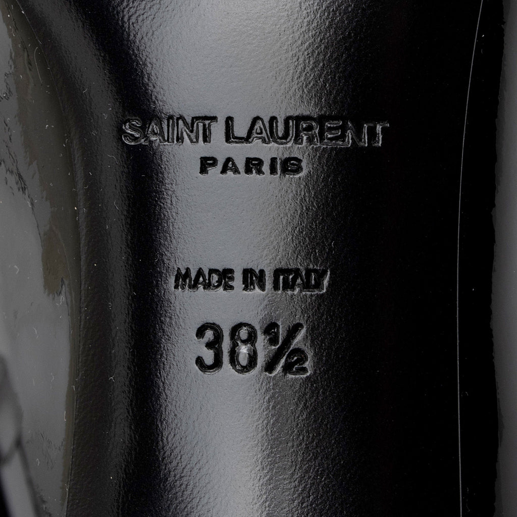 Saint Laurent Patent Leather Paris Pumps - Size 8.5 / 38.5 (SHF-fCSL0z)