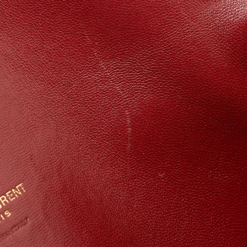 Saint Laurent Patent Leather Envelope Pouch