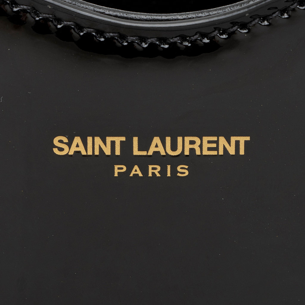 Saint Laurent Patent Leather Rendez-Vous Mini Hobo