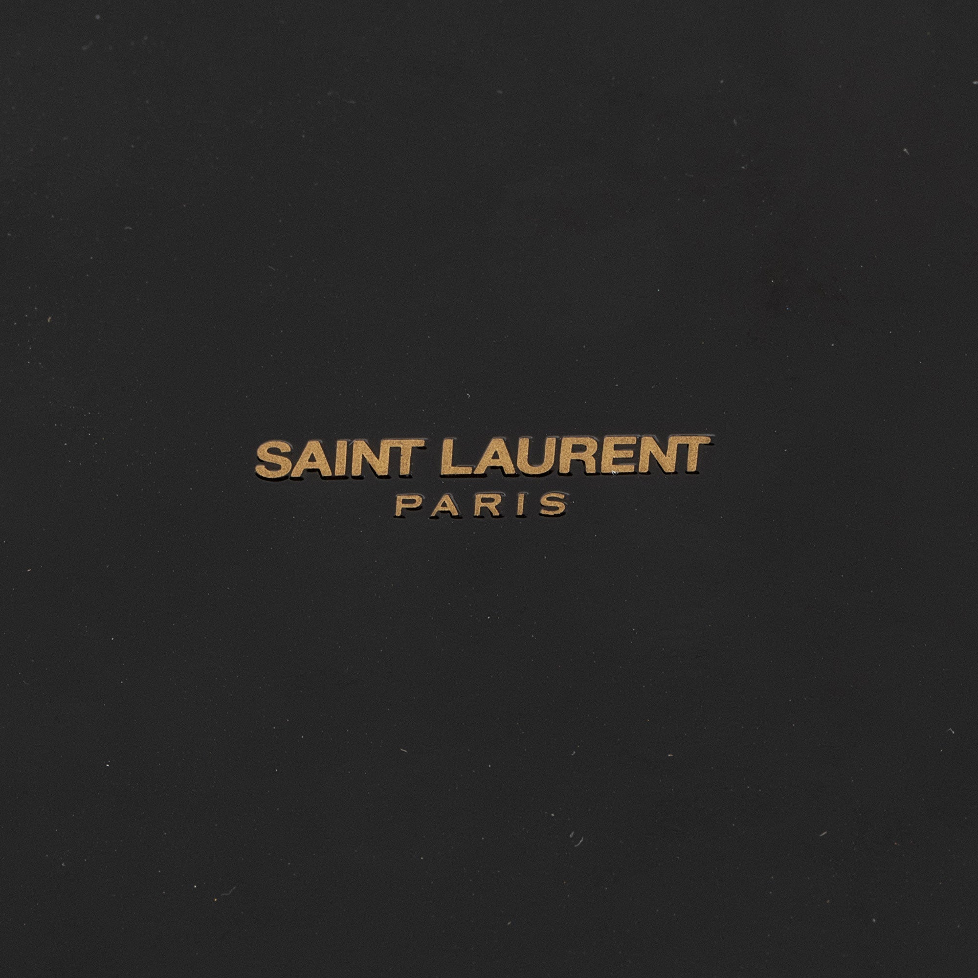 Saint Laurent Patent Leather Studded Seau Coeur Bucket Bag