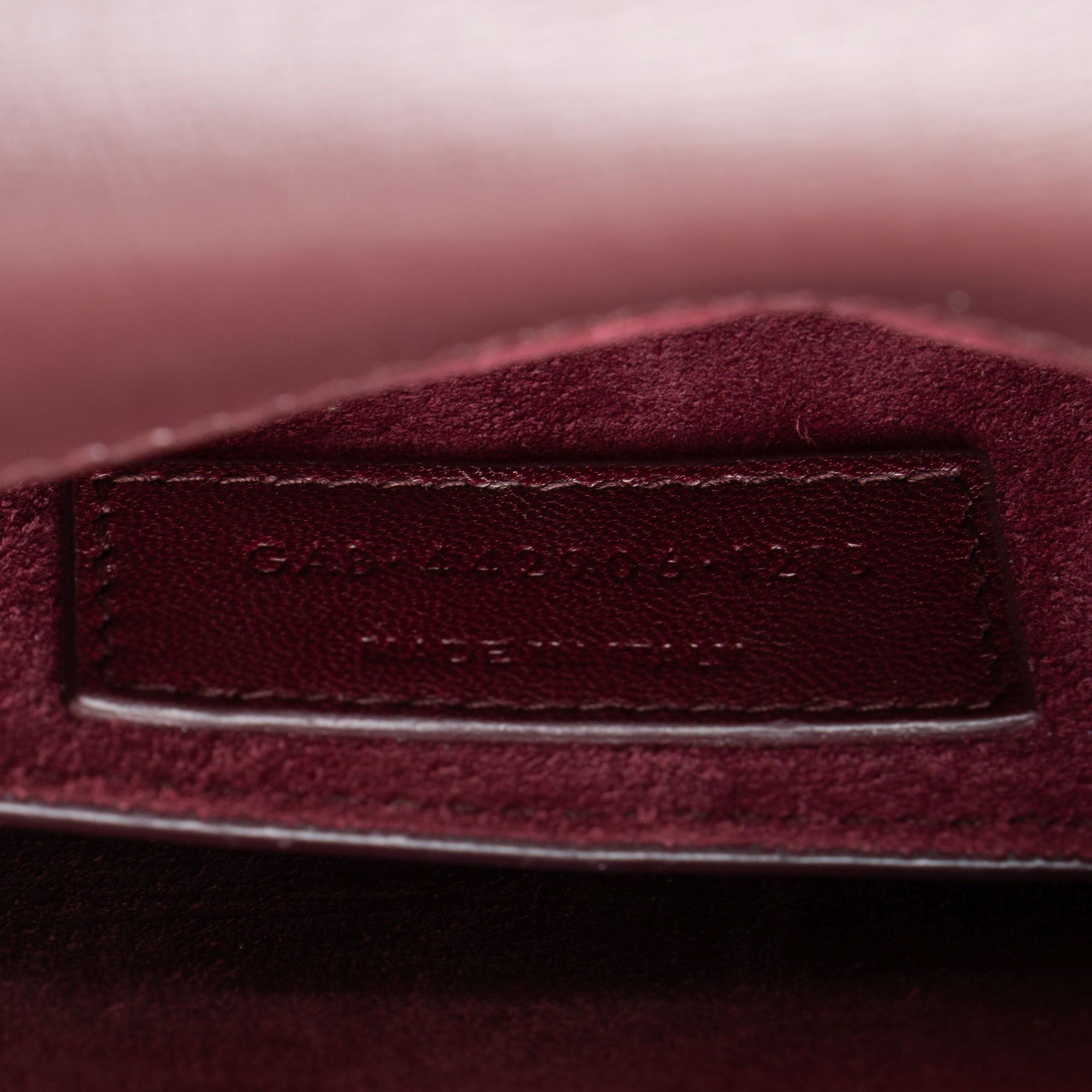 Saint Laurent Python Suede Monogram Sunset Medium Shoulder Bag