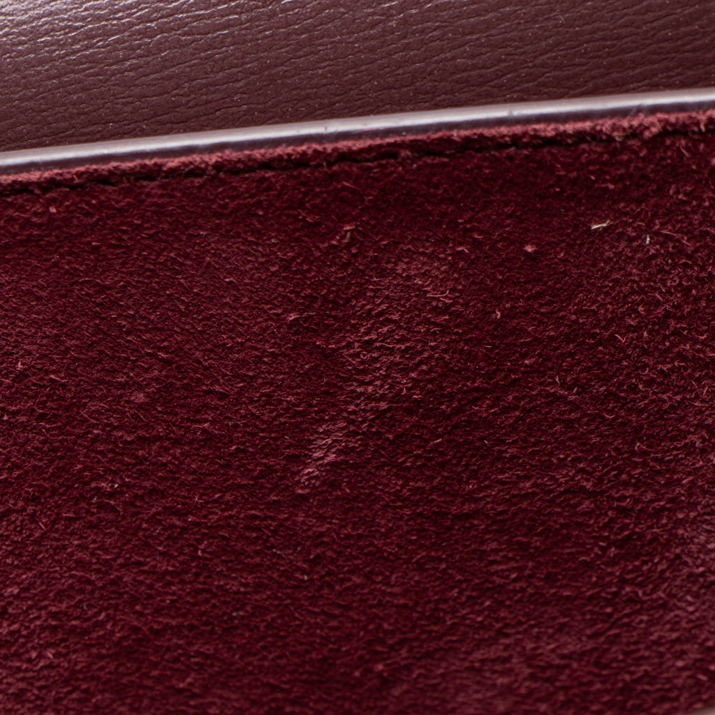 Saint Laurent Python Suede Monogram Sunset Medium Shoulder Bag