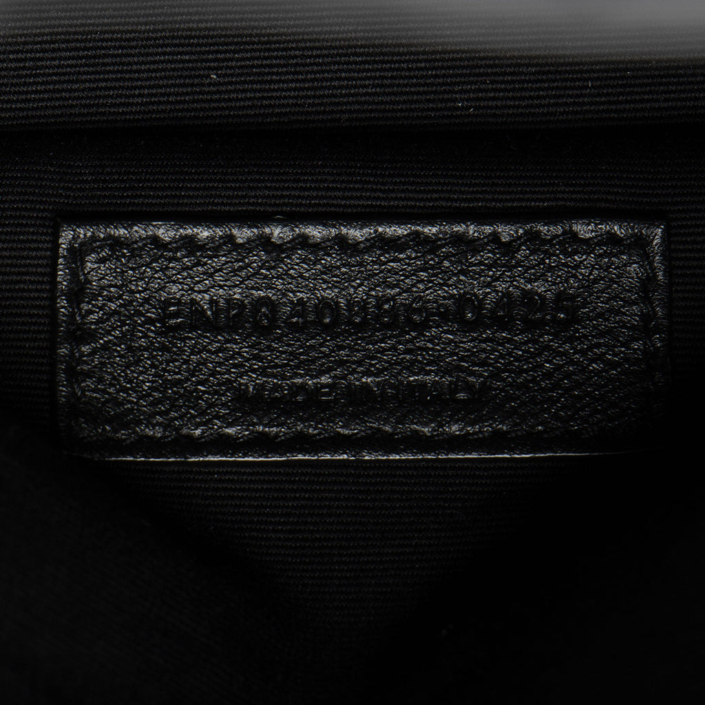 Saint Laurent Quilted Lambskin Cassandre Small Bucket Bag