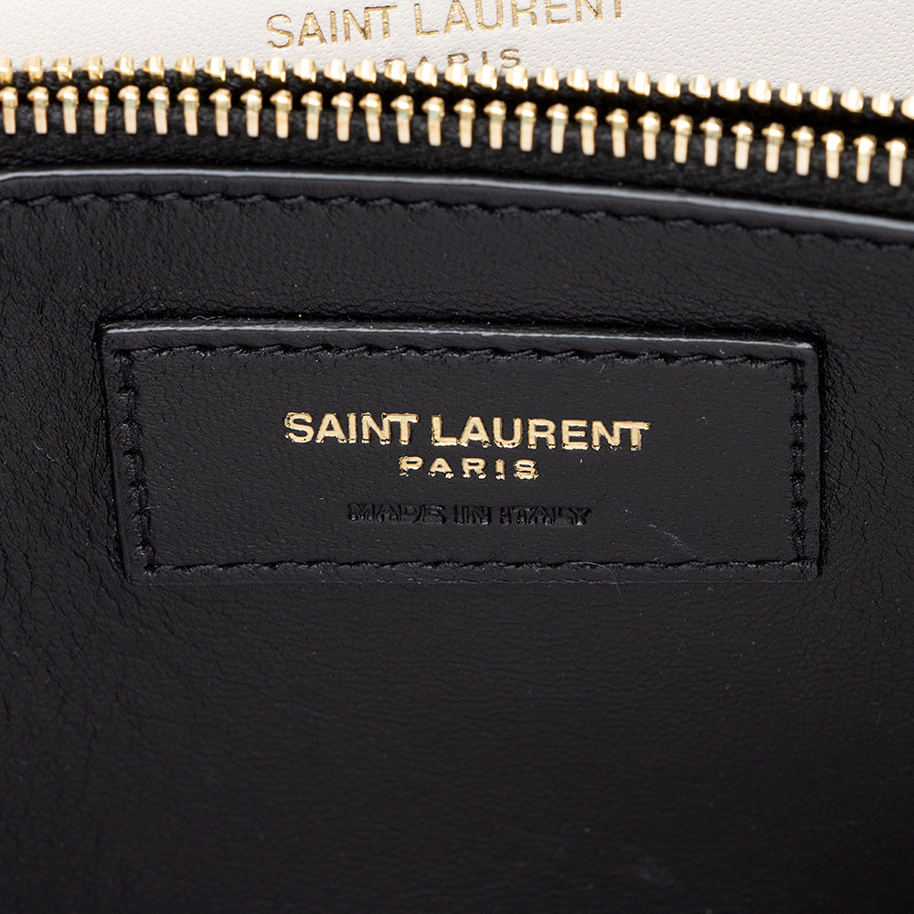 Saint Laurent Quilted Lambskin Gaby Mini Shoulder Bag (SHF-21894)