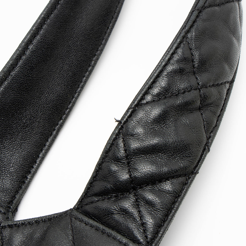 Saint Laurent Quilted Lambskin Monogram Icare Maxi Shopping Tote