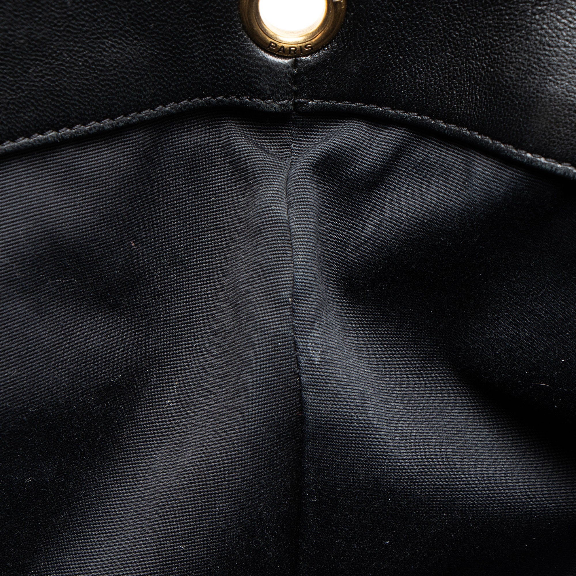 Saint Laurent Quilted Lambskin Monogram Icare Maxi Shopping Tote