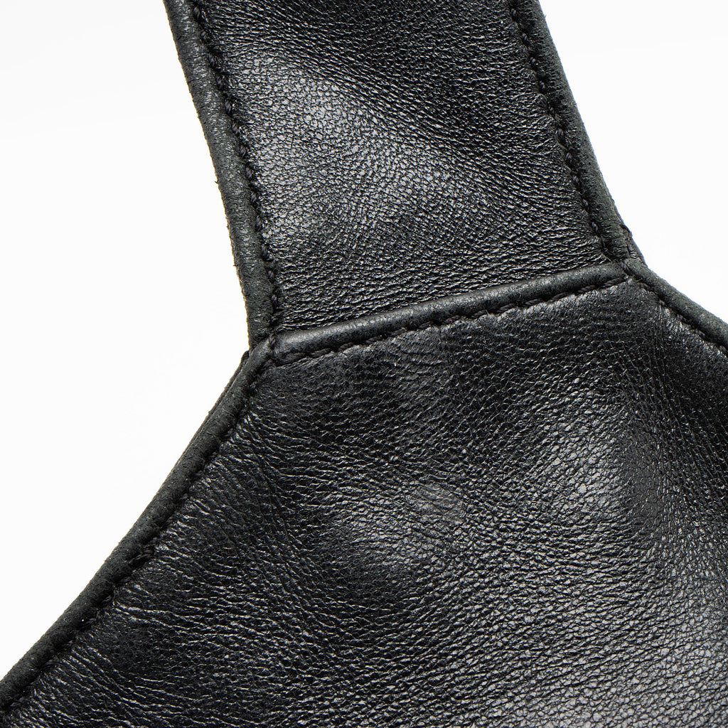 Saint Laurent Quilted Lambskin Monogram Icare Maxi Shopping Tote