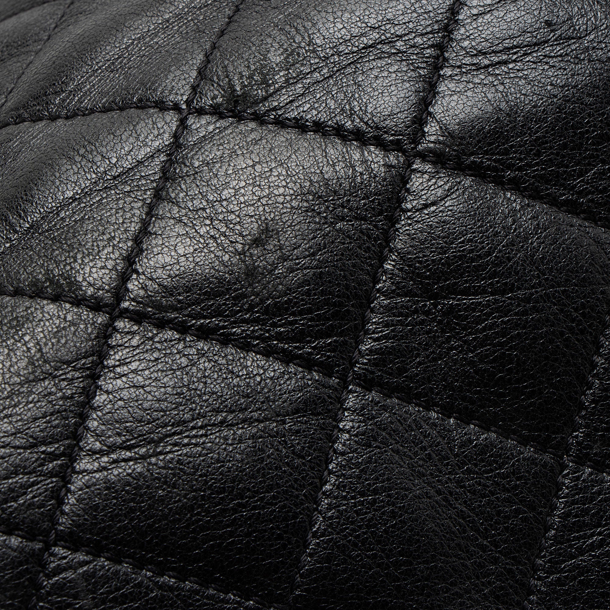 Saint Laurent Quilted Lambskin Monogram Icare Maxi Shopping Tote
