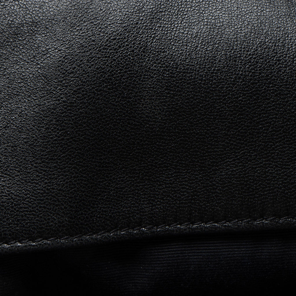Saint Laurent Quilted Lambskin Monogram Icare Maxi Shopping Tote